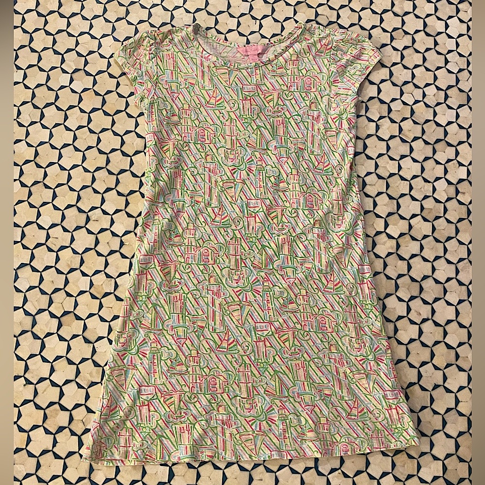 Lilly Pulitzer Girls Shift Dress size 8-10
